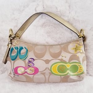 Coach Daisy Poppy Shoulder Bag